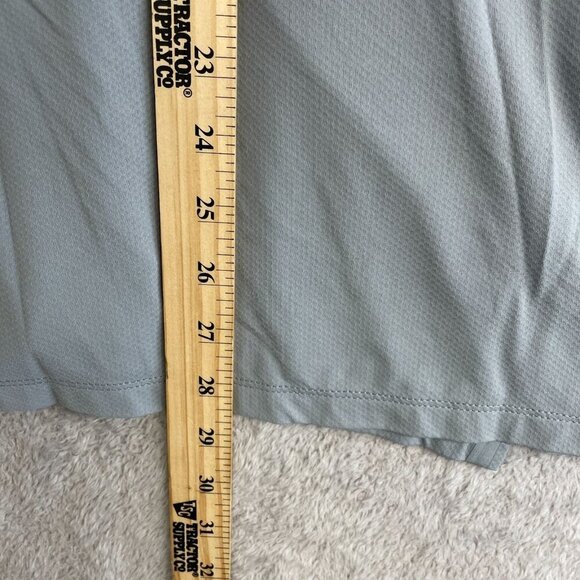 NWOT Kirkland Signature Men's M Gray Active Polo Shirt Short Sleeve - Picture 9 of 9